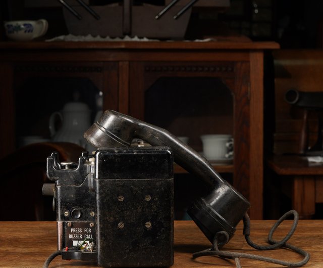 1940年第二次世界大戦用のイギリス軍野戦電話（タイプF MKII