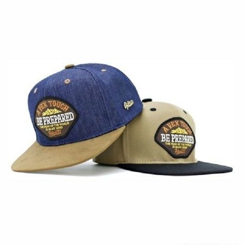 Filter017 Outdoor Patch Snapback Cap / Outdoor Cloth Back Button Baseball Cap - หมวก - ผ้าฝ้าย/ผ้าลินิน 