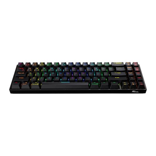 ROYAL KLUDGE 臺灣獨家代理 【RK】71 70% 藍牙三模無線機械鍵盤 茶軸 RGB 黑色