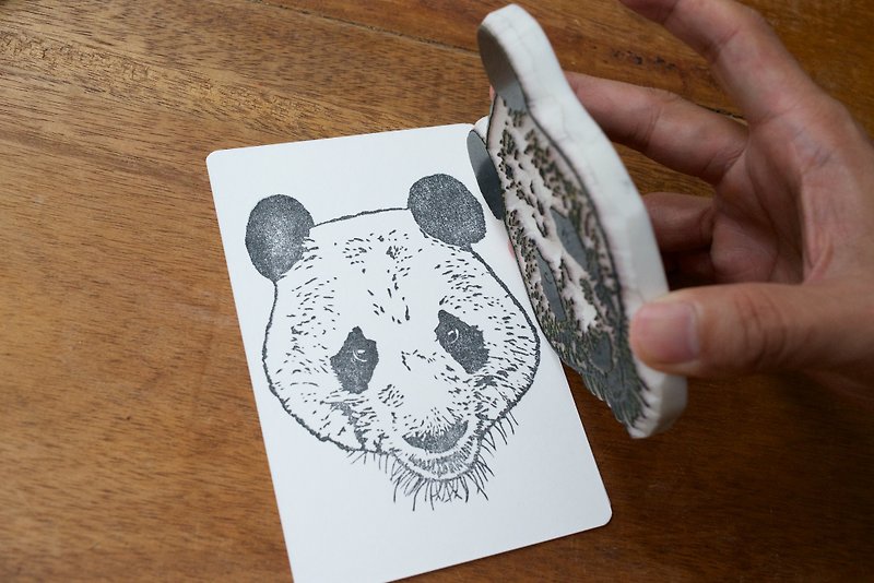 熊猫明信片