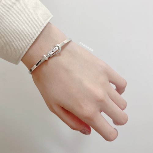 ヴィンテージ ベルト デザイン スターリング シルバー バングル ブレスレット dld-391496_6.jpg