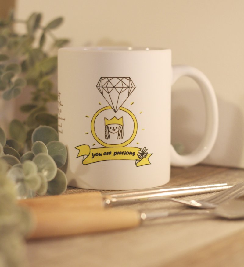 You are precious - Mug - Mugs - Pottery Yellow