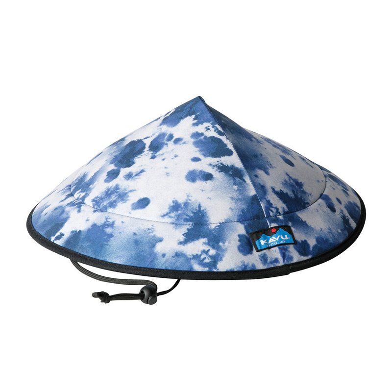 [シアトル カブー] チルバ 耐水日よけ帽子 スカイタイダイ #175 - 帽子 - ナイロン ブルー