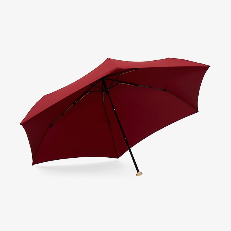 MINI POCKET迷你仕幔極輕折傘 - 伯爵紅 - 雨傘/雨衣 - 聚酯纖維 紅色