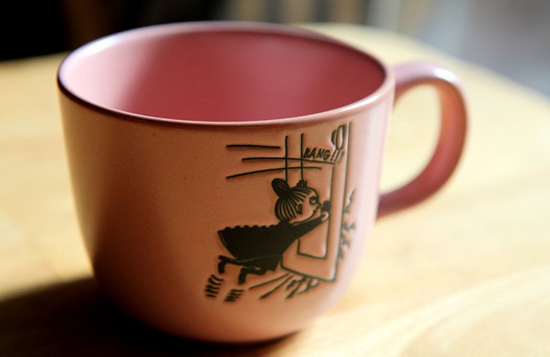 MOOMIN嚕嚕米-石漫復古系列湯杯(小不點) - 杯/玻璃杯 - 陶 