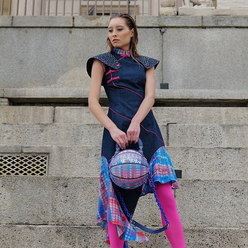 SPARKLE by KAREN CHAN x JERViS【FRUITFUL HARMONY】Basketball Handbag - Handbags & Totes - Rubber Multicolor