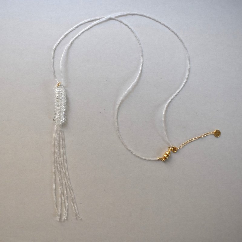 2025.05. New Release _ Elementary Particle 70cm / gold - สร้อยคอ - แก้ว 