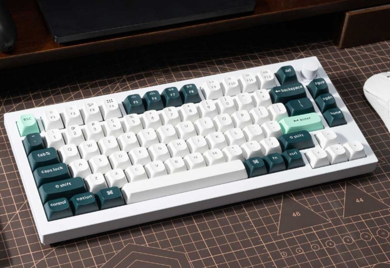 Keychron Q1 HE QMK Wireless Custom Keyboard - อุปกรณ์เสริมคอมพิวเตอร์ - อลูมิเนียมอัลลอยด์ สีดำ