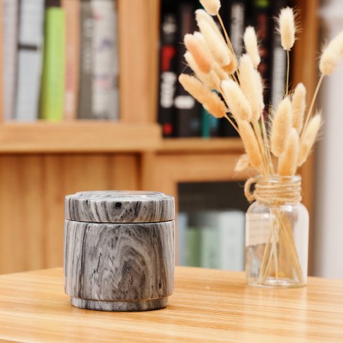 院好 YuanHao | 寵物紀念用品店 寵物骨灰罈 | 北歐風灰大理石/S