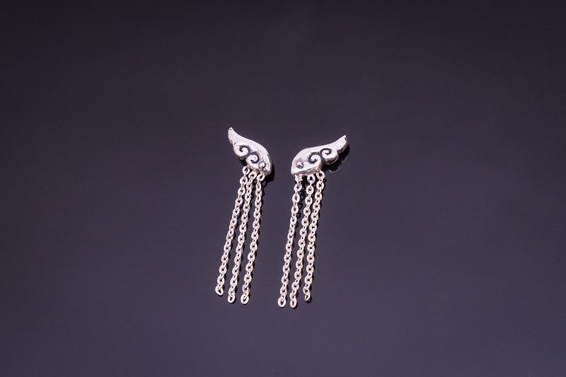 -Pian Pian-Earring - Earrings & Clip-ons - Sterling Silver Silver