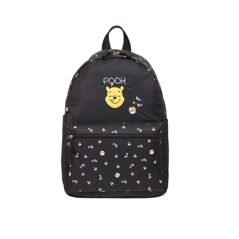 【Disney】Winnie the Pooh - Backpack PTD21-B6-82BK - Backpacks - Polyester 