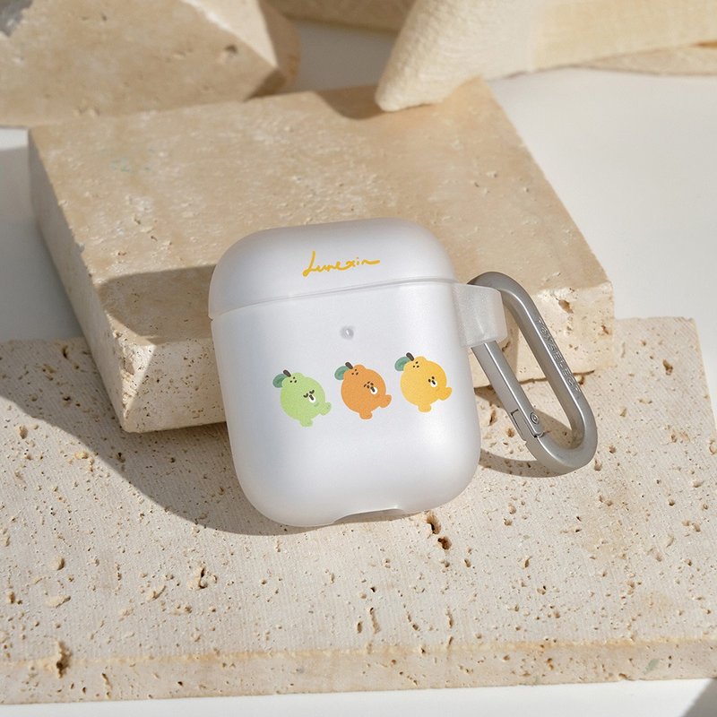 Lunexin無耳貓小橘子樹強悍防摔AirPods保護套 - AirPods/耳機保護套 - 塑膠 多色
