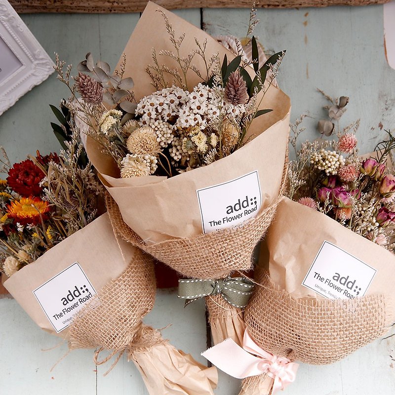 Dry bouquet | 3 colors - Dried Flowers & Bouquets - Plants & Flowers 