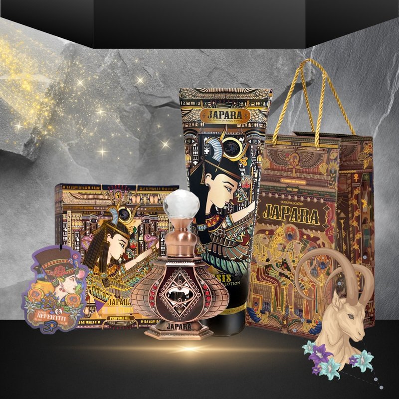 【摩羯座生日禮/贈香片】伊西斯香氛組丨3ML小香+香氛柔膚乳 - 香水/香膏 - 其他材質 多色