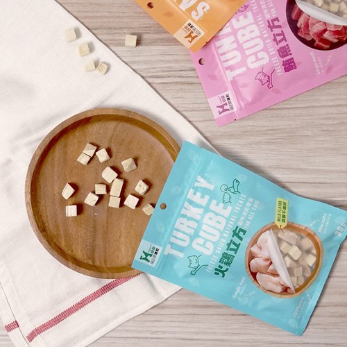 SofyDOG 寵物精品 【貓零食】Hyperr超躍 火雞 凍乾立方 純肉 鬆脆口感