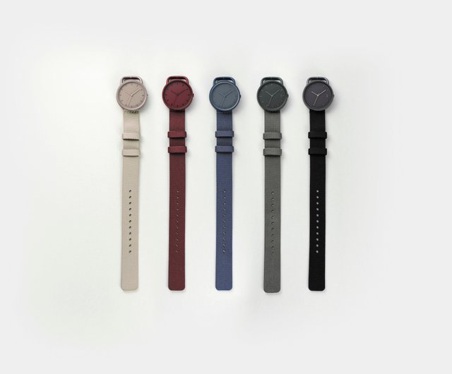 10:10 BY NENDO Buckle Colors 004 Couple Watch - Shop tenten-time