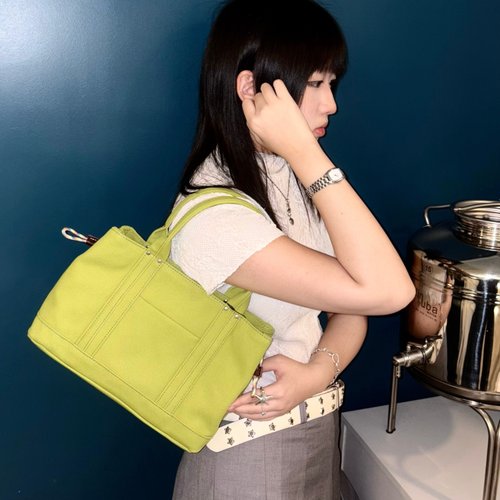 豊岡鞄 授權經銷 HATTORI服部 RC托特包S 綠色