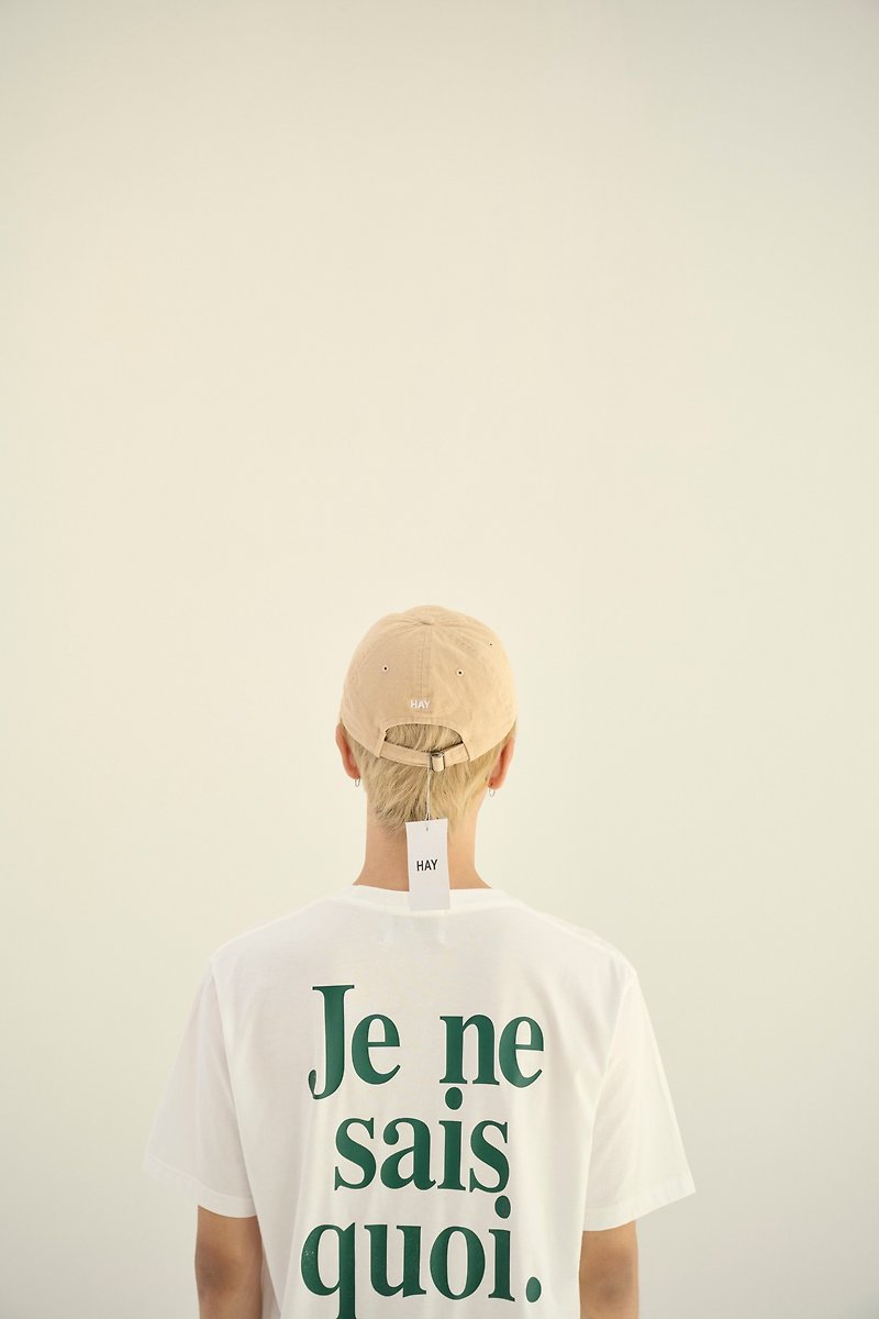 T 恤 HAY : Je ne sais T シャツ - ホワイト / ブラック / ピンク (ユニセックス) - Tシャツ - コットン・麻 