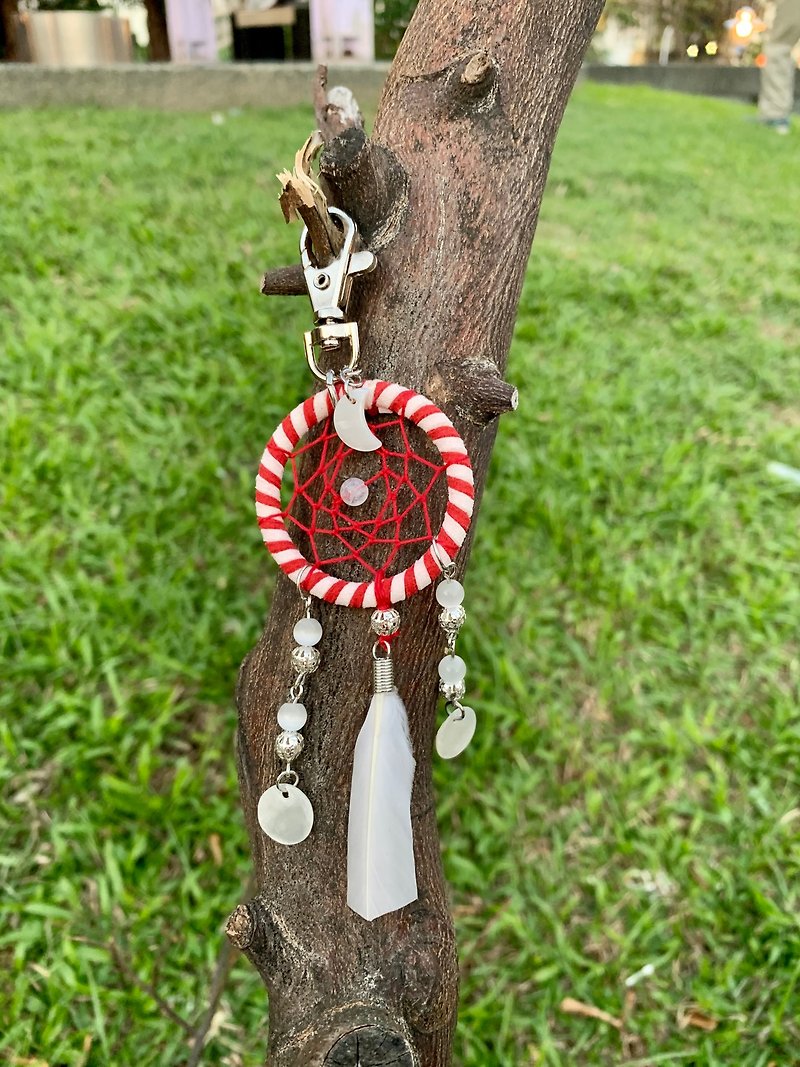 Dream Catcher Charm---Walk with Dreams / Breaking Dawn - Charms - Other Materials Red
