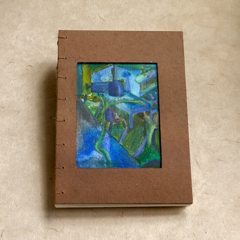 手工書/手工繪畫筆記本/手工裝訂/日記本 - 筆記本/手帳 - 紙 多色