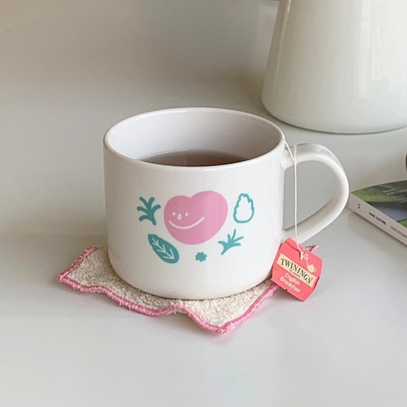SASIM 下午茶時間 馬克杯 / 咖啡杯 & 杯墊 - 咖啡杯 - 陶 