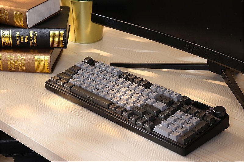 irocks K85R mechanical keyboard-hot-swappable-RGB backlight-graphite gray phonetic version - อุปกรณ์เสริมคอมพิวเตอร์ - วัสดุอื่นๆ 