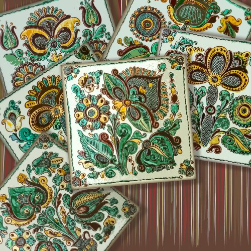 Gogodzy Ukraine traditional art Printable Download Cards,folk flowers Pictures for print