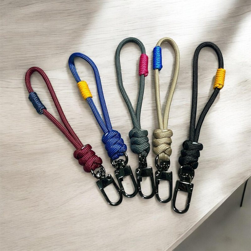 傘繩編織手指掛繩 手機掛繩 手指繩 萬用短掛繩 - 手機配件 - 尼龍 多色