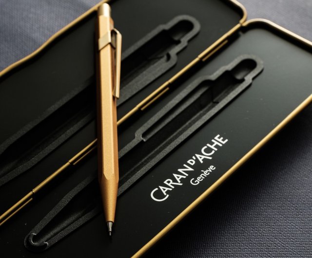 CARAN dACHE カルダ 844 999 プレミアムゴールドバー シャープペンシル