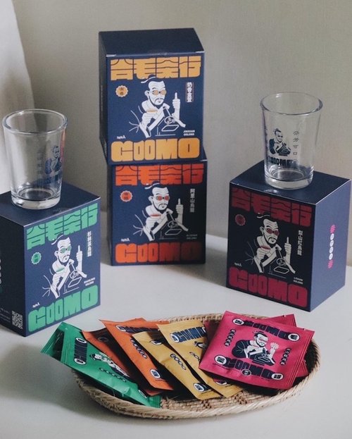 GOOMO 谷毛茶行 臺灣烏龍原葉茶包組合 | 四種特色臺茶 36 入 | 谷毛茶行