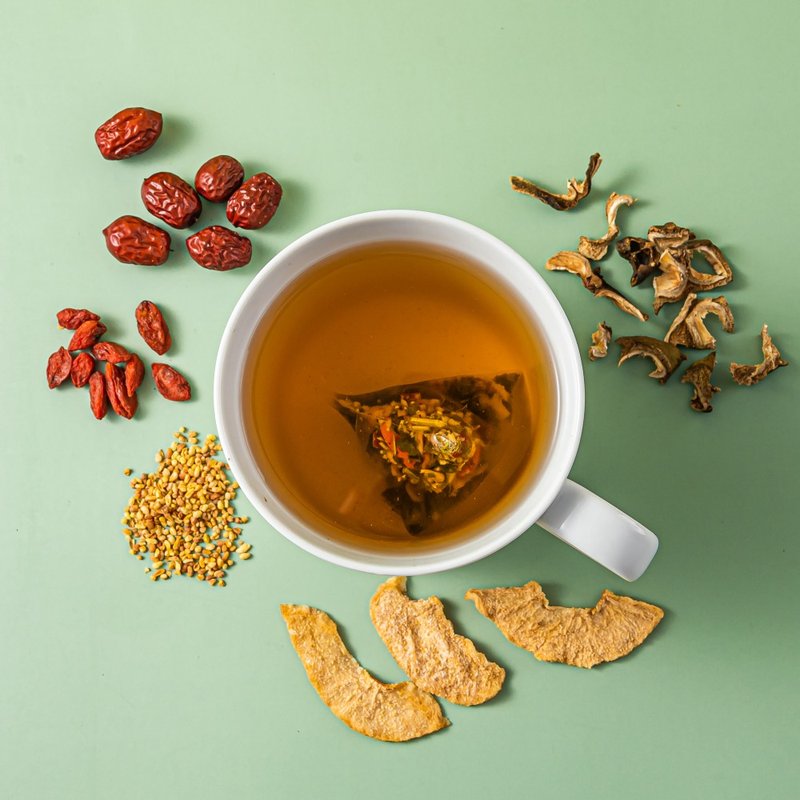 【水潤滋養】蕎麥棗杞茶超值包-10入/包 _無咖啡因養生茶 - 茶葉/茶包/水果茶 - 其他材質 綠色