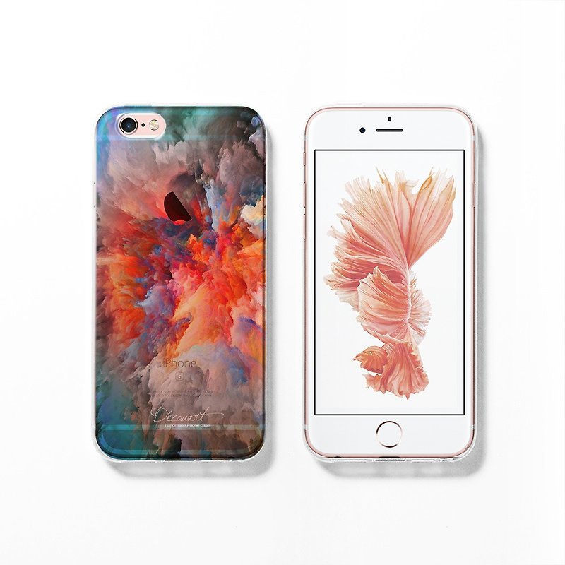 iPhone 6 case, Clear iPhone 6s case, Decouart original design C752 - Phone Cases - Plastic Multicolor