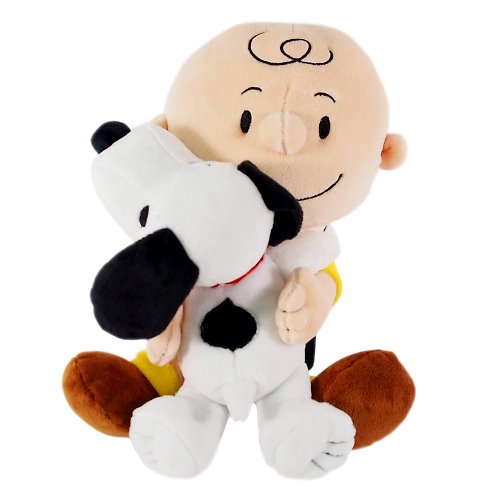 205剪刀石頭紙 Snoopy 史努比與查理的擁抱【Hallmark-Peanuts史努比 絨毛】