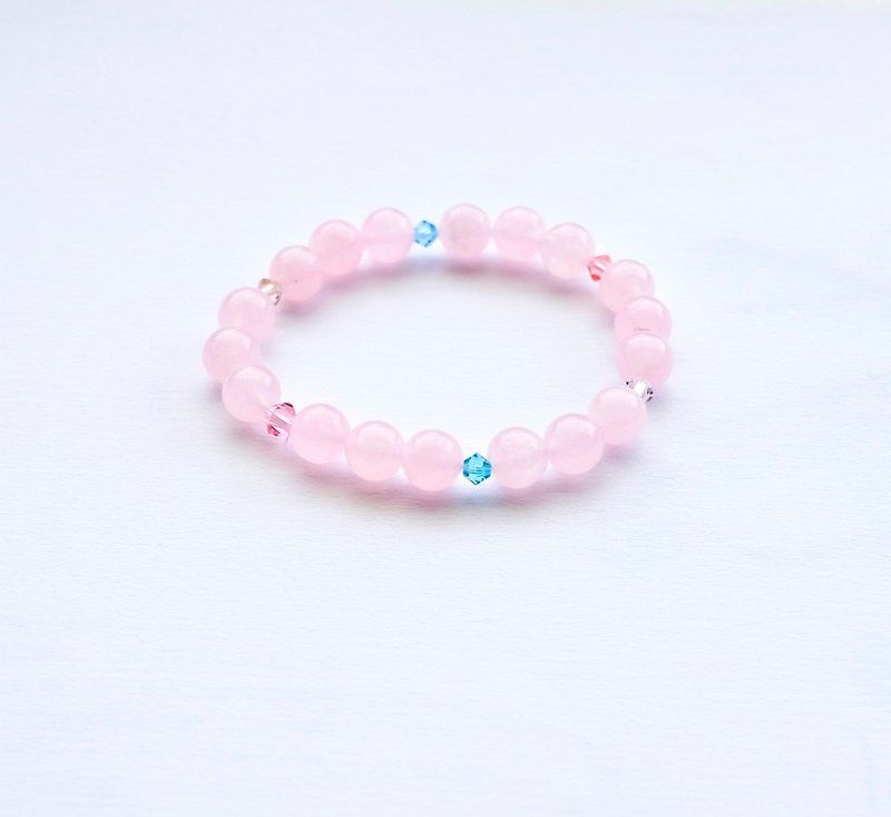 Aphrodite Aphrodite's Rose 7 - Bracelets - Gemstone Pink