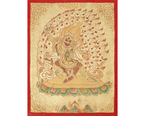 Boudha Stupa Thanka Centre 金剛手唐卡畫 釋迦牟尼佛的保護者和引導者