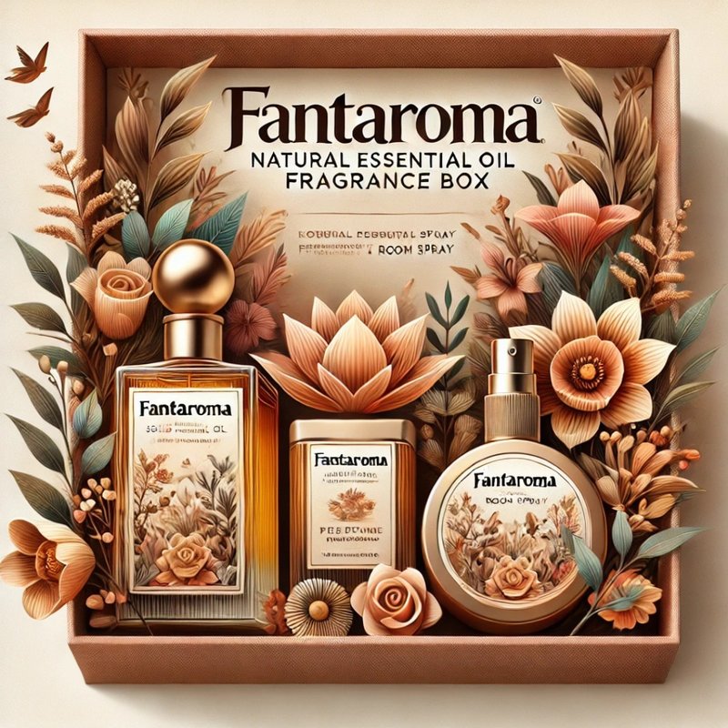 【限量推出】Fantaroma香氛禮盒 - 香氛/精油/擴香 - 精油 金色