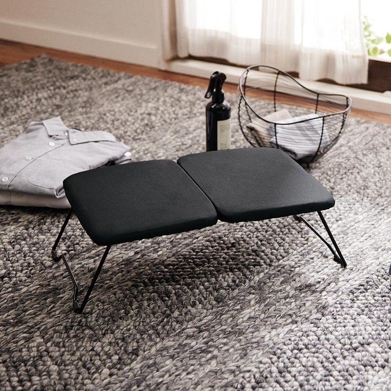 Japan Tianma ALBET Retro Style Lightweight Folding Ironing Board (With Storage Box) - กล่องเก็บของ - โลหะ สีดำ