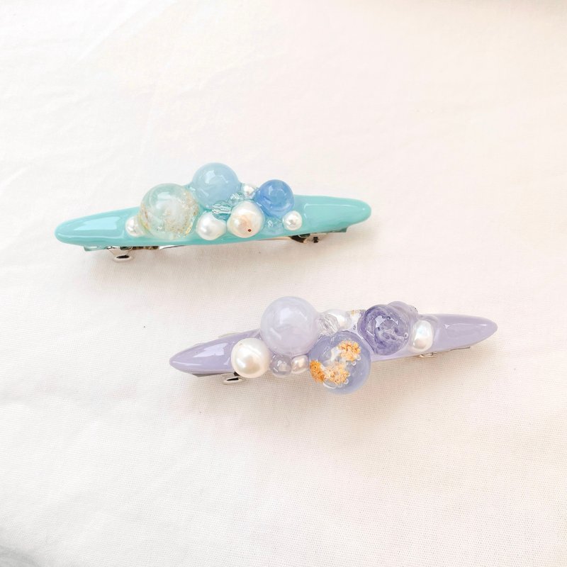 Mermaid Princess Hair Clip UV Jewelry - เครื่องประดับผม - เรซิน หลากหลายสี