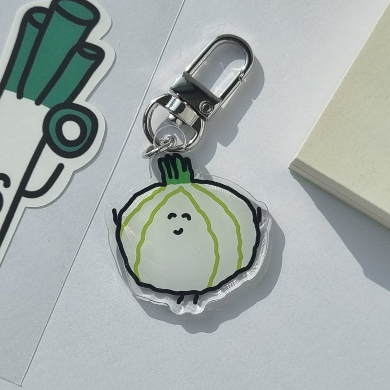 Yangpayang Acrylic Key-ring - 鎖匙扣/鎖匙包 - 壓克力 綠色