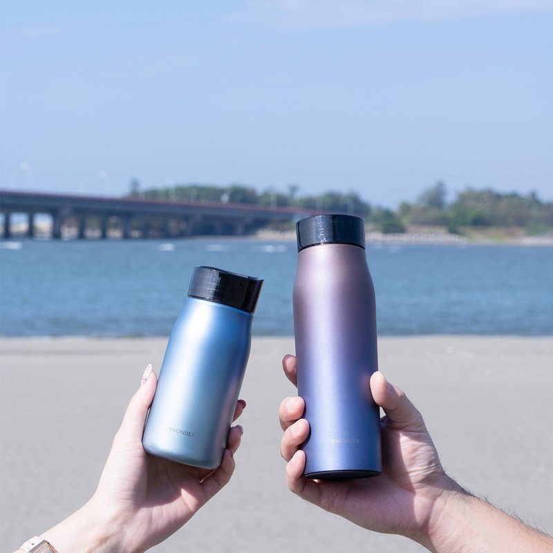 Titanium light bottle - แก้ว - โลหะ หลากหลายสี