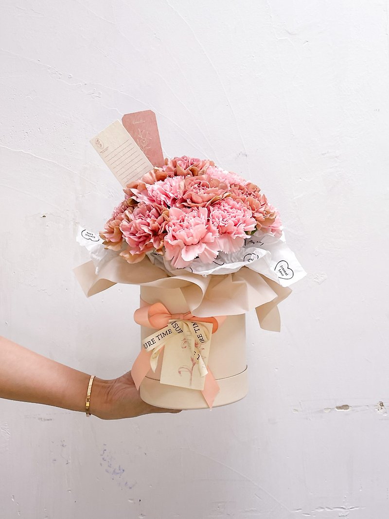 鮮花花盒, pinky bunny - 花藝/盆栽/植栽 - 植物．花 粉紅色