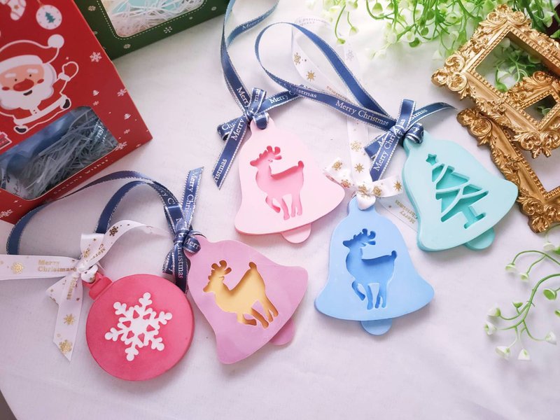 聖誕系列擴香磚-雙色(贈5ML韓國進口香氛) - 香氛/精油/擴香 - 其他材質 