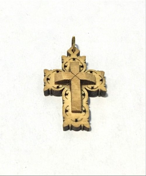 Holy Land blessing 來自聖地的祝福 以色列十字架橄欖木系列飾品項鍊 160081
