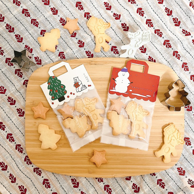 【Christmas Cookies】Moose, Stars, and Christmas Tree | Shaped Cookies | Kindergarten | X'mas - คุกกี้ - อาหารสด 