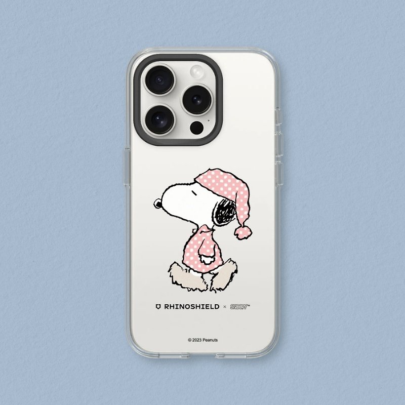 クリア落下防止スマホケース∣Snoopy スヌーピー/Snoopy Go to sleep for iPhone - スマホアクセサリー - プラスチック 多色