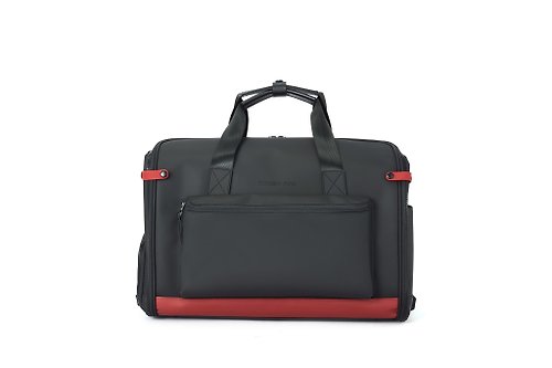 Frequent Flyer HK Kingsman S Duffel Bag手提式紅黑行李袋