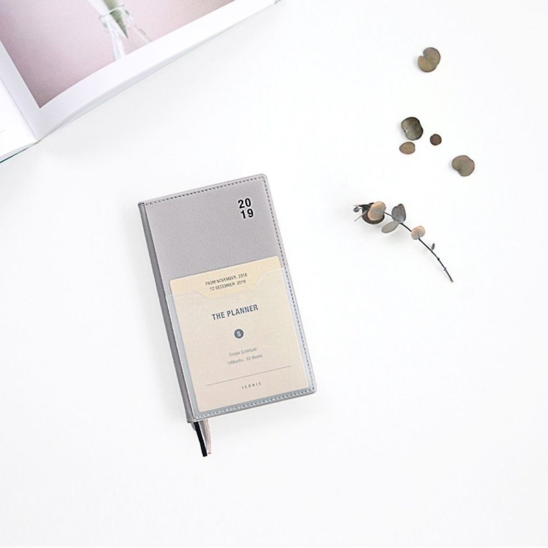 ICONIC 2019 classic with Zhou Zhi (aging) - texture gray, ICO53085 - Notebooks & Journals - Paper Gray