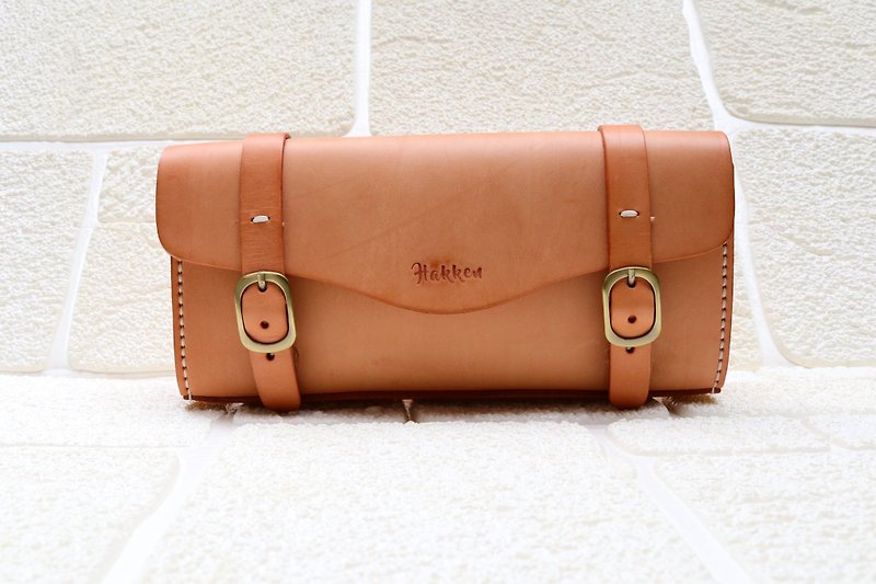 Vintage Two way Shoulder Bag - Messenger Bags & Sling Bags - Genuine Leather Brown