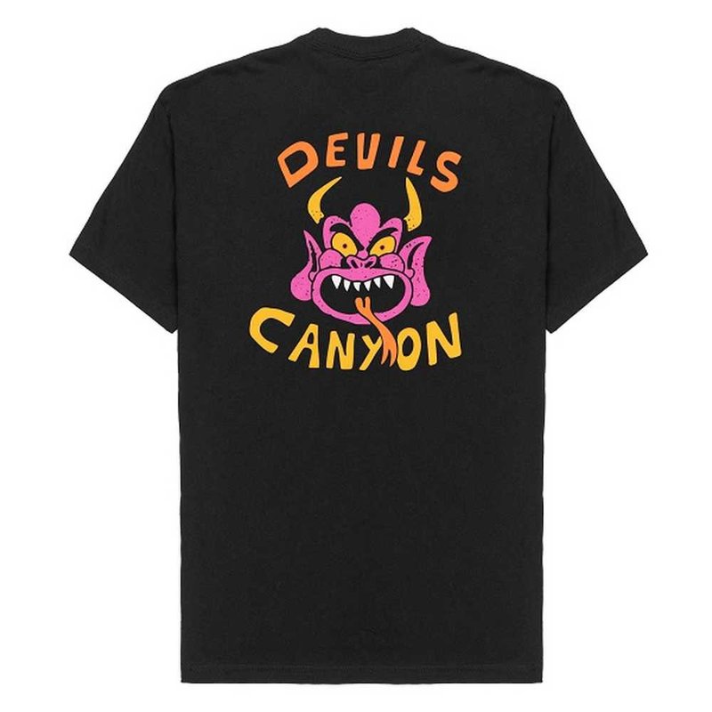 POLER DEVILS CANYON TEE 短袖上衣 / 黑色 - 男装 T 恤 - 其他材質 黑色