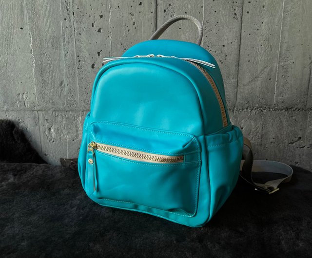 Turquoise mini backpack hotsell